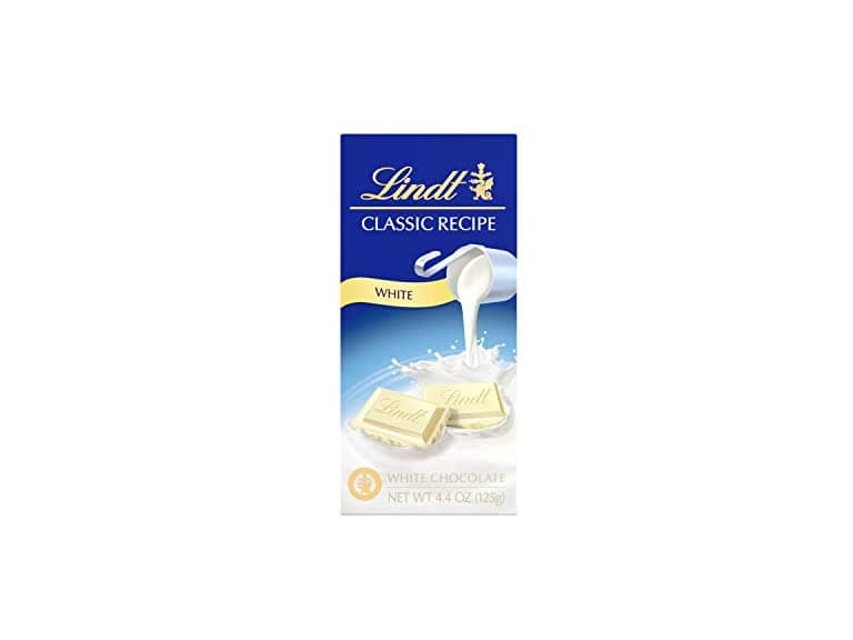 Lindt Classic Recipe White Choc Bar 12pk - Image 1