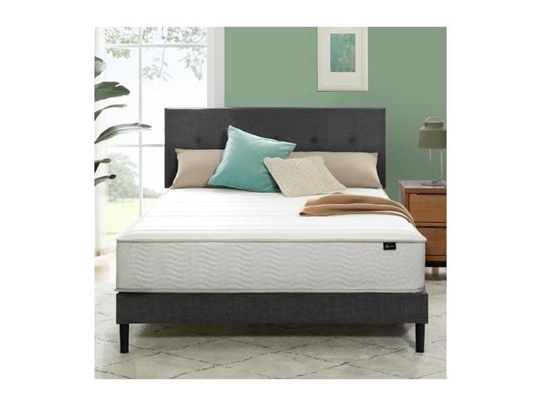 Zinus 10 Inch Foam and Spring Hybrid Matress - Image 1
