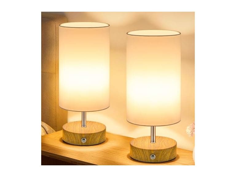 TOBUSA 2-Pack Rechargeable Table Lamps - Image 1