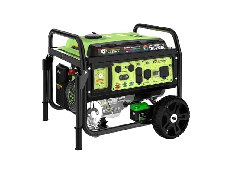 Green-Power America GN13000TCS Tri Fuel Portable Generator - Image 1