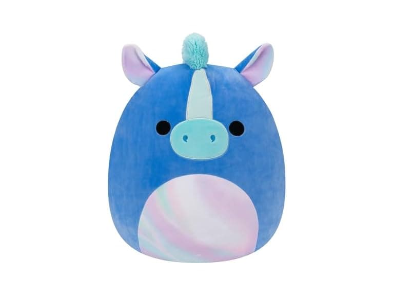 Squishmallows Original 16" Romano The Blue Hippocampus - Image 1