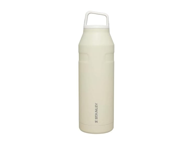 Stanley IceFlow Cap and Carry Water Bottle 50oz - Cream Glimmer - Image 1