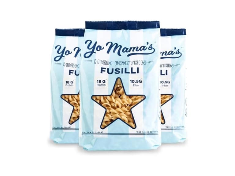 (6 Pack) Yo Mama's High Protein Pasta - Fusilli - Image 1