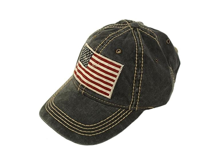 Epoch Men (OS) Cotton USA Flag Low Profile - Image 1