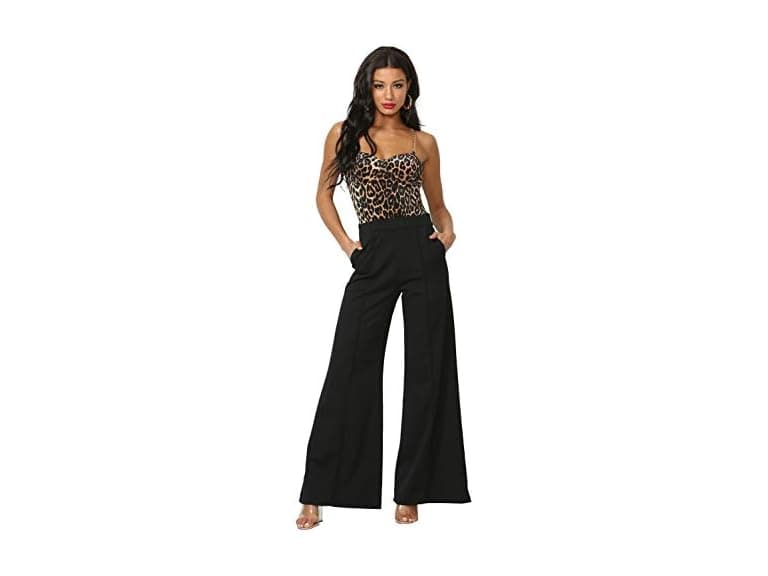 Cemi Ceri Women (L) Flowing Palazzo Pants - Image 1