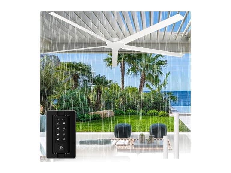 Parrot Uncle F8005WH 72" Industrial Ceiling Fan (Open Box) - Image 1