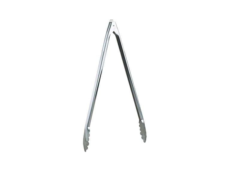 HIC Kitchen Spring Locking Kitchen Cooking Serving Food Barbecue Tong - Image 1