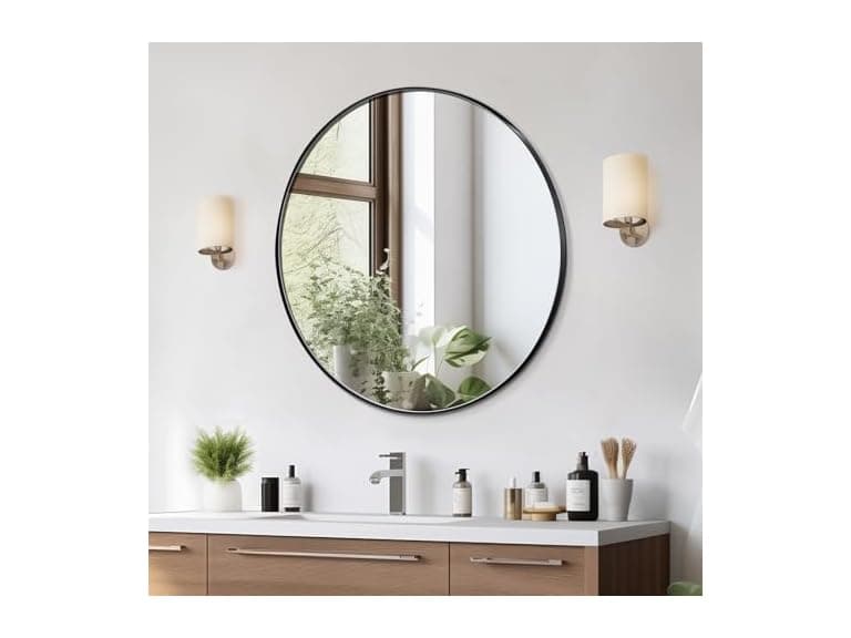 Wall Mounted Makeup Mirror - Image 1