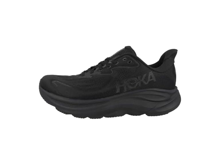 Hoka Men's Clifton 10 Wide Black - Image 1