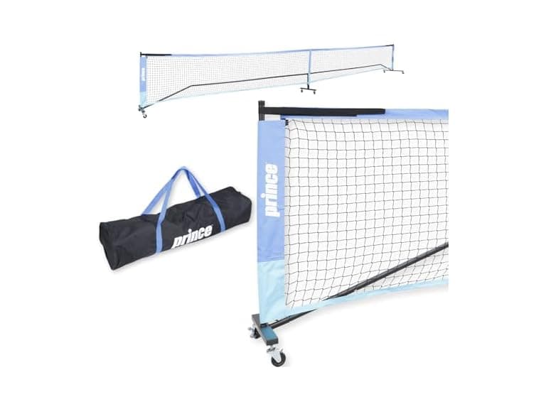 Prince Full Court Pickleball Net + Wheels - Image 1