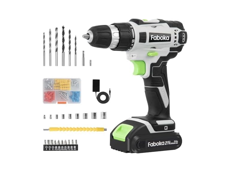 FABOKA FA0201 21V Cordless Drill Set - Image 1