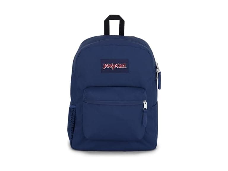 JanSport Cross Town Navy Backpack - Image 1