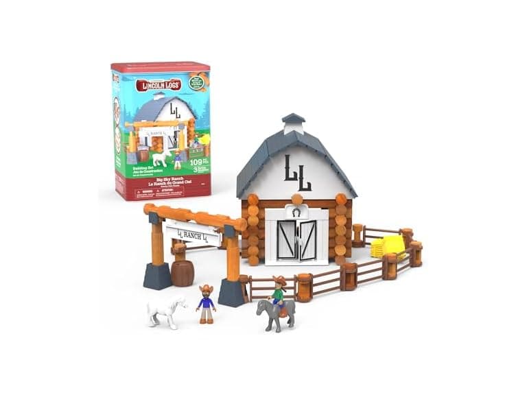 Lincoln Logs Big Sky Ranch Building Set - Image 1