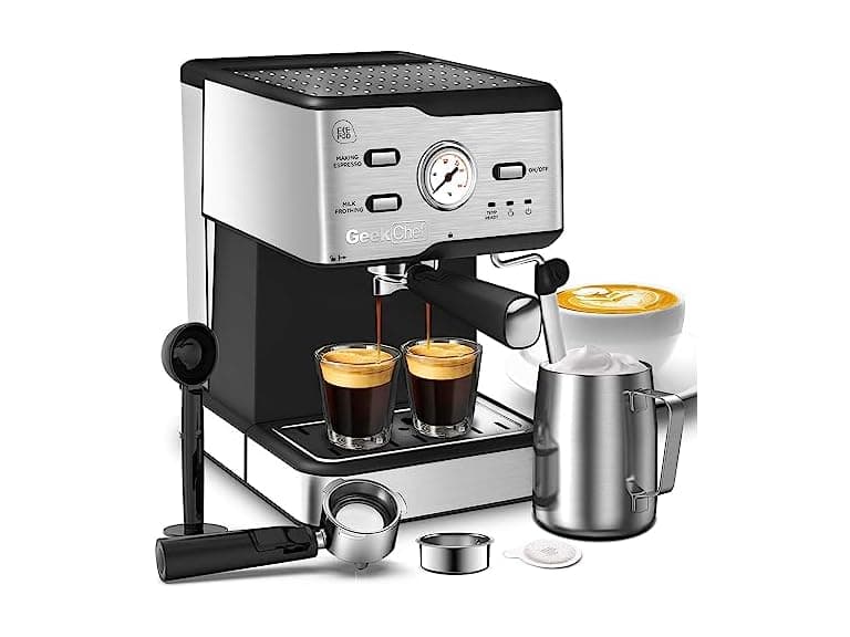 Espresso Machine 20 Bar 1.5L 950W SS - Image 1