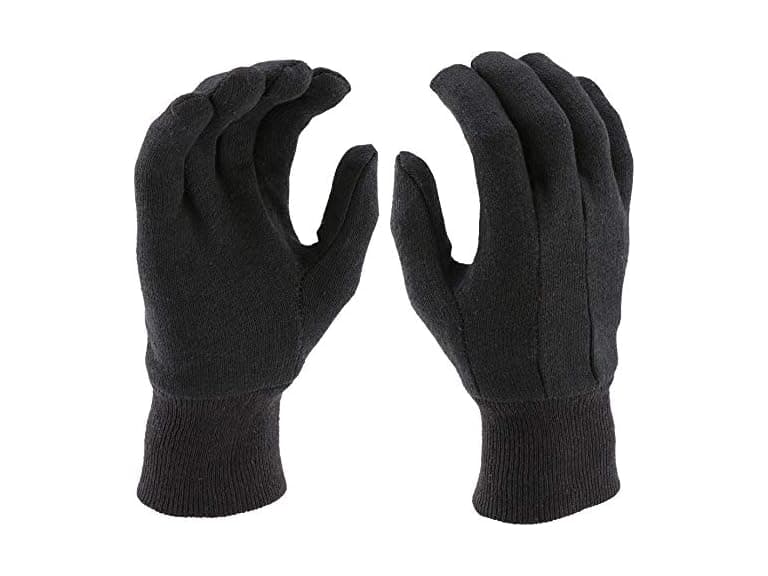 West Chester 65090 Brown Jersey Gloves - Image 1