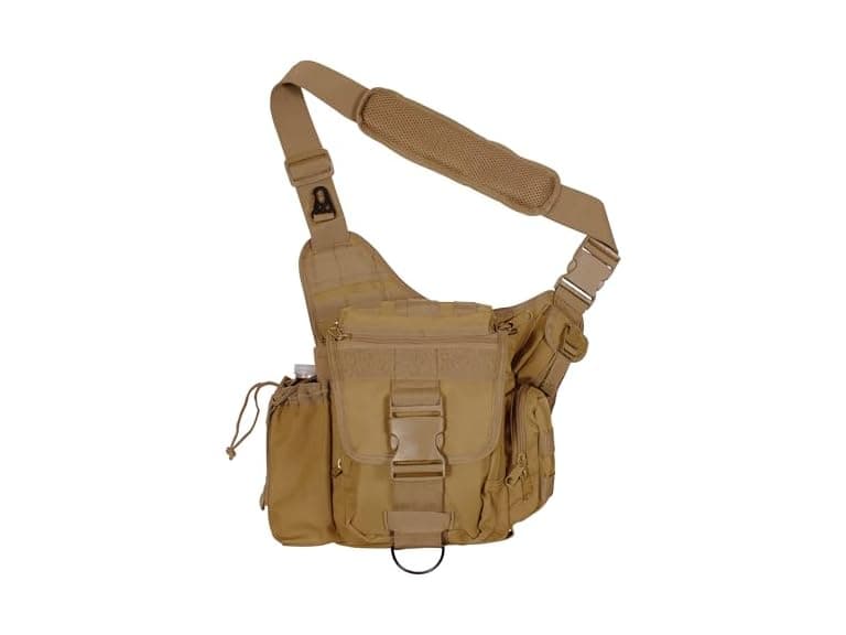 Rothco Advanced Tactical Bag - Durable EDC Brown - Image 1
