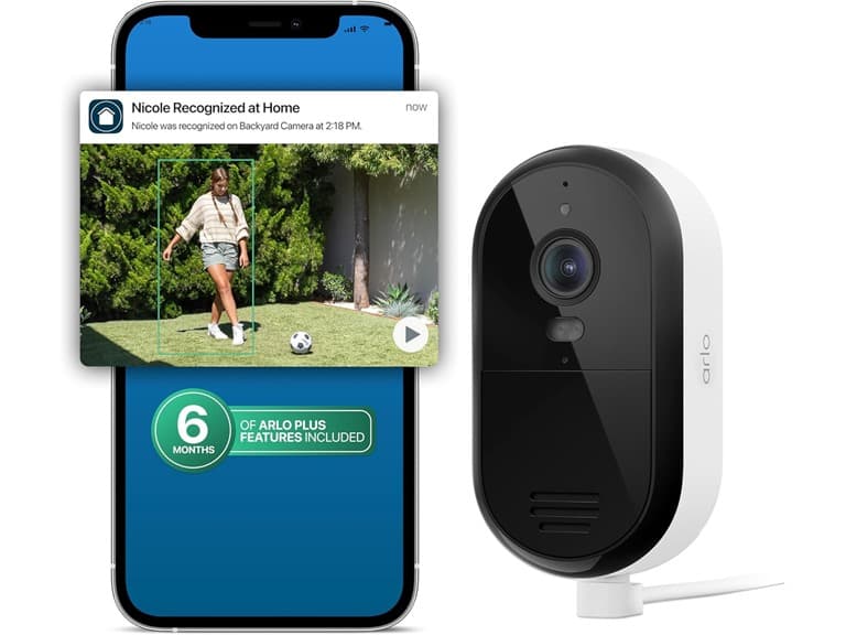 (1 or 2 Cam) (NEW) Arlo Essential Security Camera 2K (2025) - Image 1