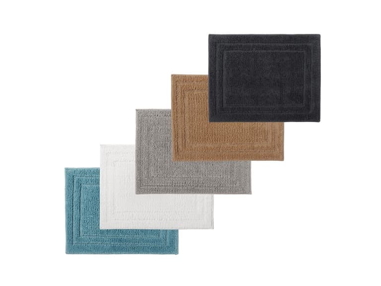 2-Piece Microfiber Shag Bath Mat Set - Image 1