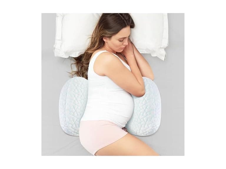 Safotad Pregnancy Pillow Blue - Image 1