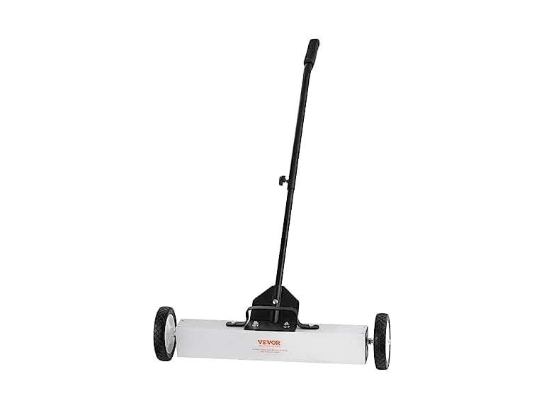 50Lbs Rolling Magnetic Sweeper with Wheels - Image 1