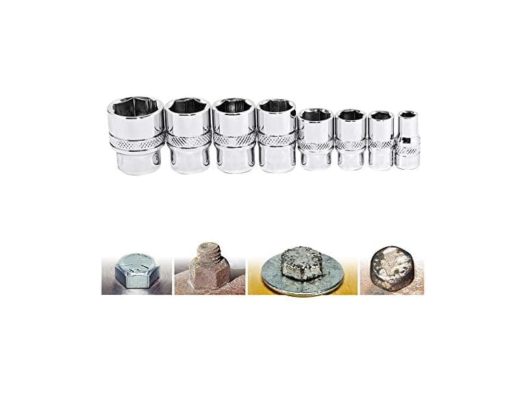 Powerbuilt 941323 8 Piece SAE Zeon Socket Set - Image 1