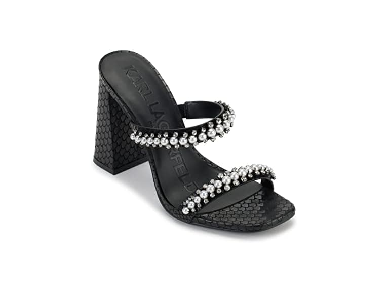 Women's Karl Lagerfeld Block Heel (10) - Image 1