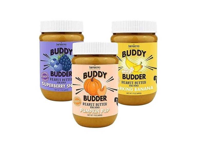 3PK Bark Bistro Company, Dog Variety Peanut Butter - Image 1