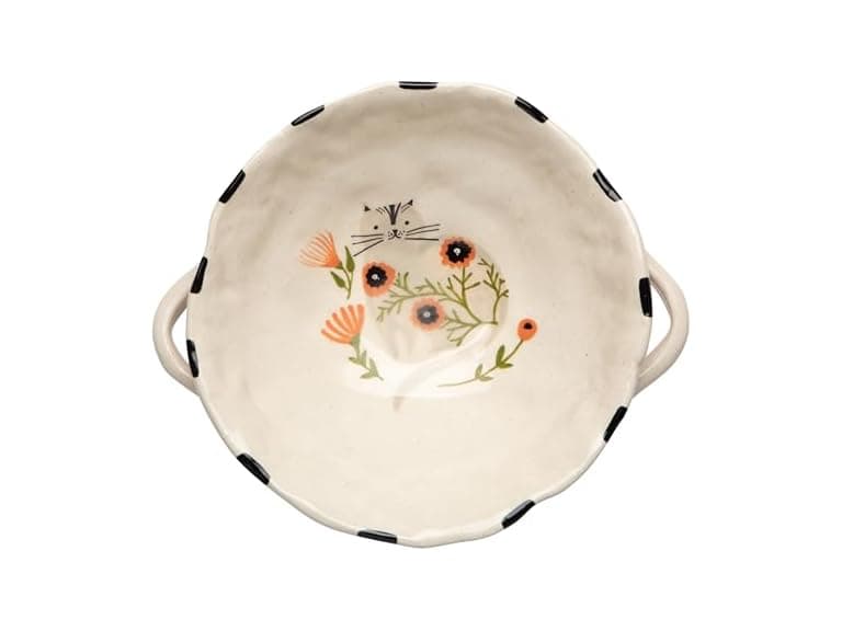 Danica Studio Catbloom Footed Bowl - Image 1