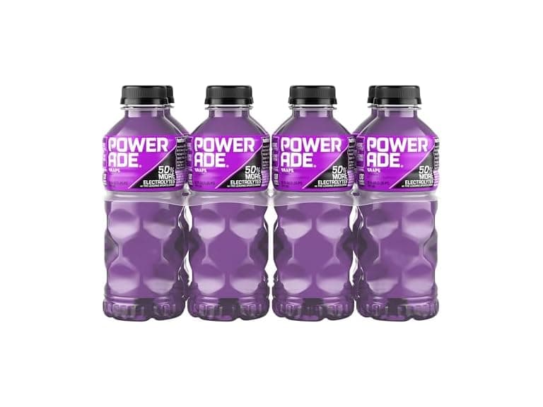 8PK POWERADE Sports Drink Grape, 20 Ounce - Image 1