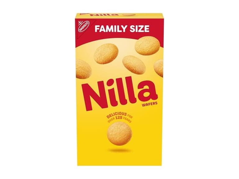 NILLA Wafers Cookies, Vanilla Wafers, Family Size, 15 oz - Image 1