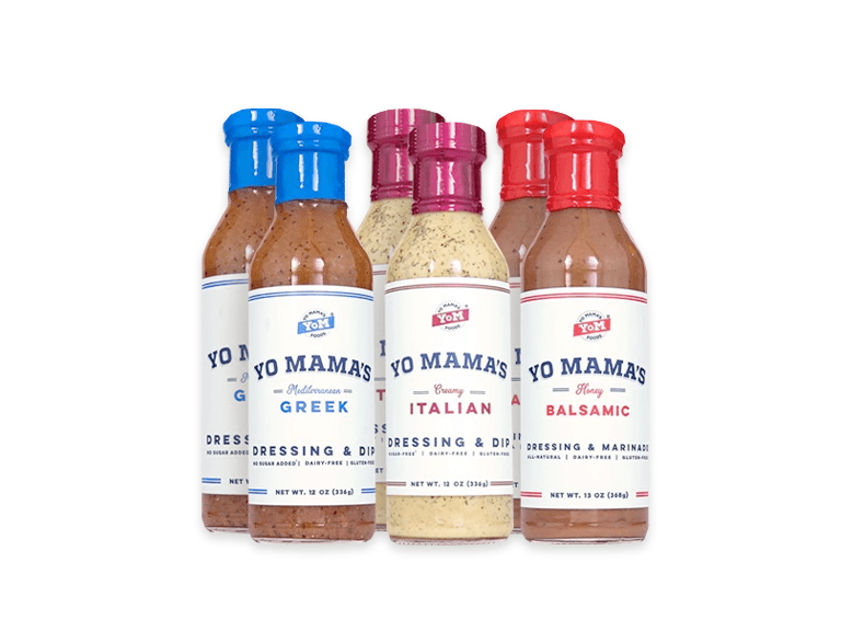 (6 Pk) Yo Mama's Mediterranean Dressings - Image 1