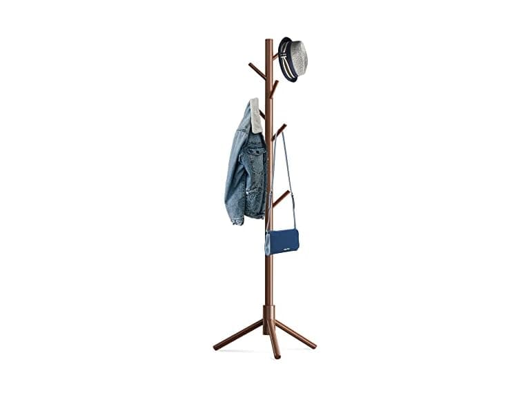 Hupmad Freestanding Coat Rack 8 Hooks - Image 1