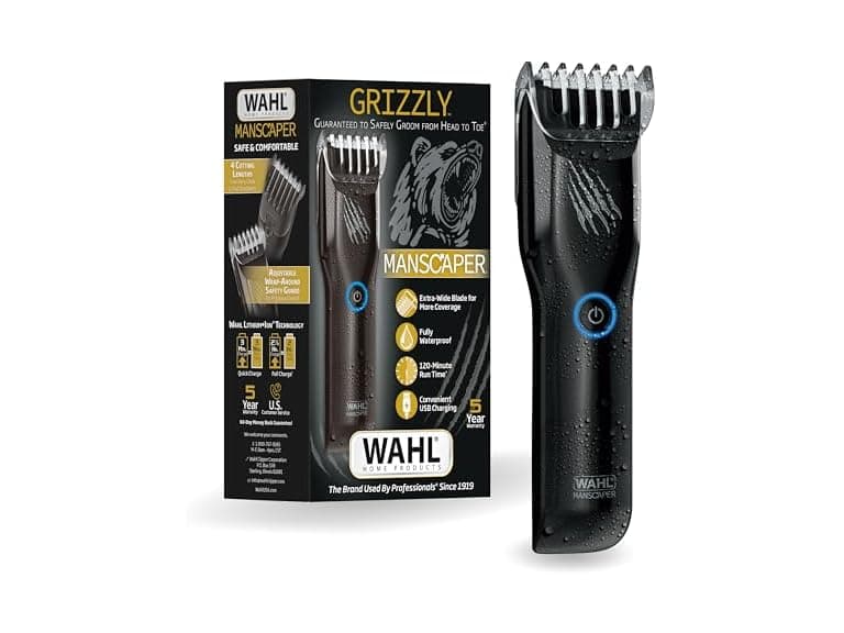 Wahl Manscaper Rechargeable Body Hair Trimmer - Image 1