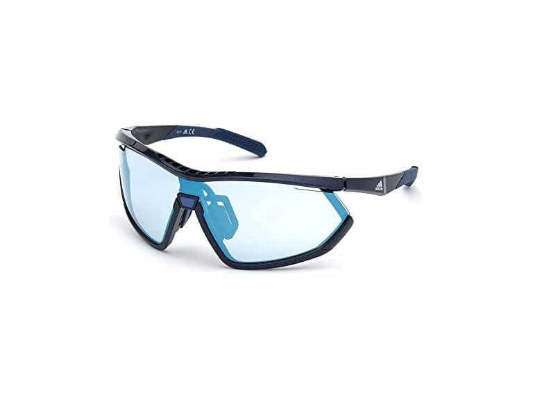 Adidas Unisex SP000292X Sunglasses Shiny Blue - Image 1