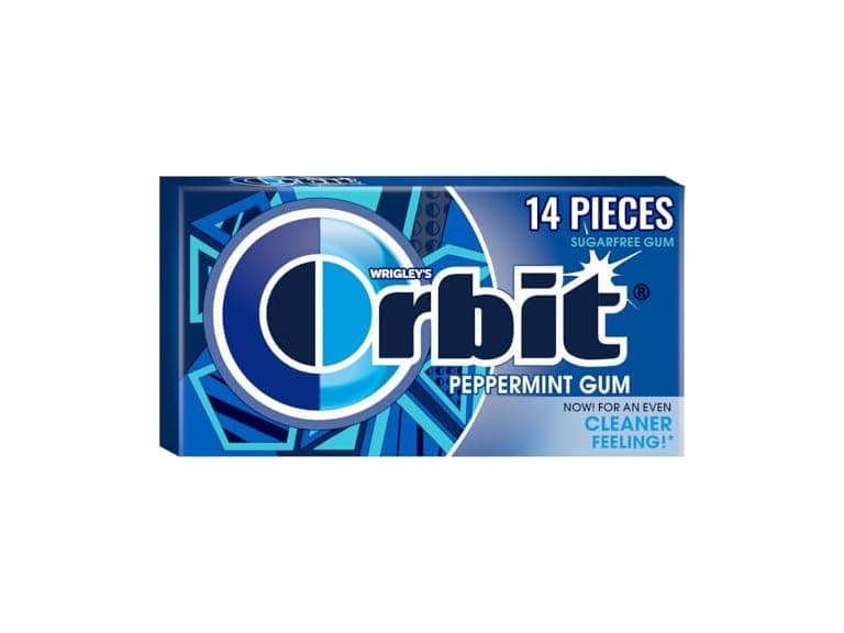 Orbit Peppermint Sugar Free Gum 14 Pc - Image 1