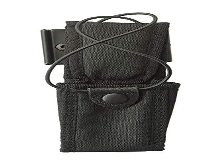 Uncle Mike's Radio Case Kodra Black Swivel Belt Loop - Image 1