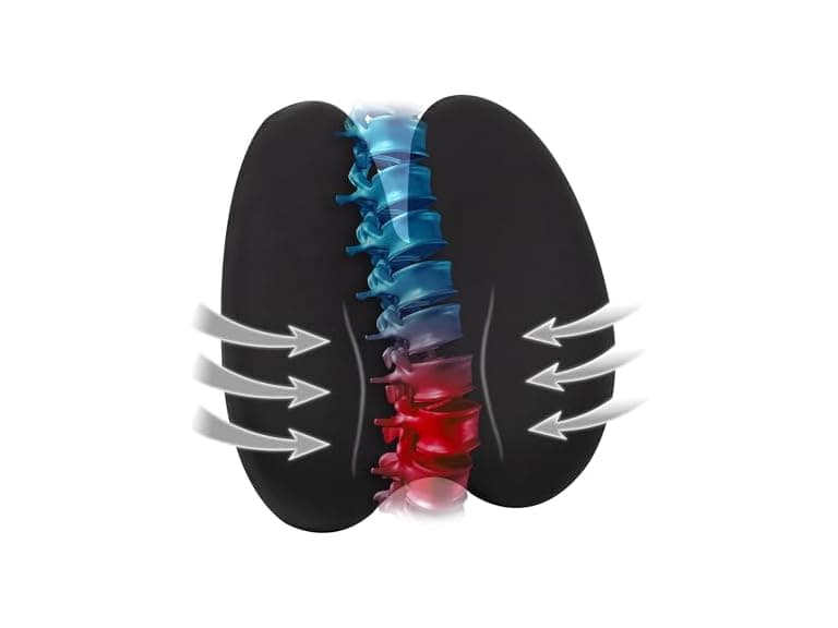 Mind Reader Lumbar Support Pillow - Image 1