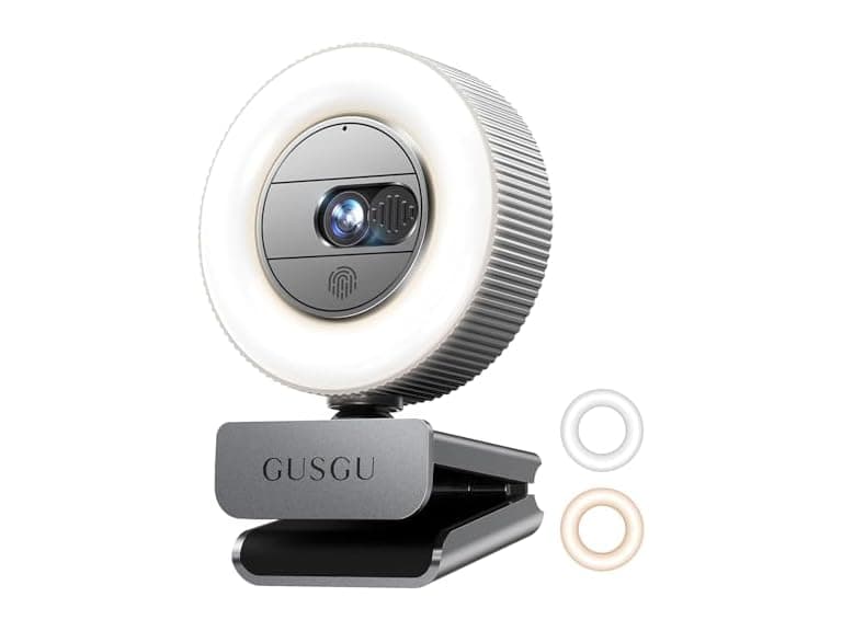 GUSGU W0737 G910 2K Quad HD Webcam for PC - Image 1