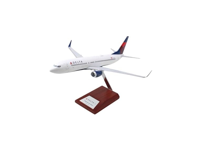 SkyMarks Elite 1:100 Scale Delta 737-800 Airplane Model - Image 1