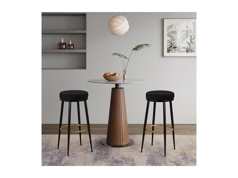Ball & Cast 30" Round Bar Stool 2Pk - Image 1