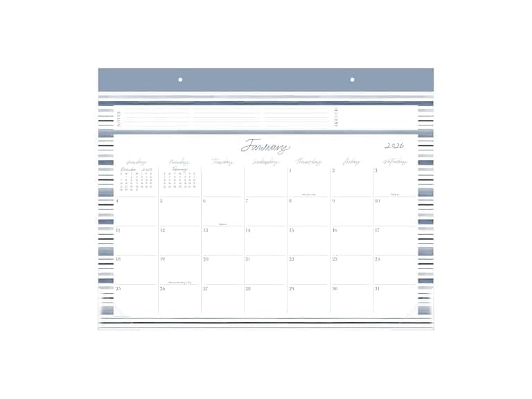 Cambridge 2026 Desk Calendar - Image 1