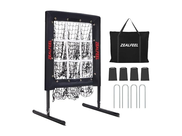 ZEALFEEL9 Hole Baseball Pitching Net - Image 1