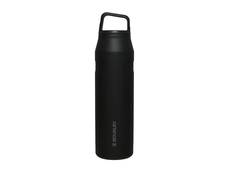 Stanley IceFlow Cap and Carry Water Bottle, 36oz, Black - Image 1