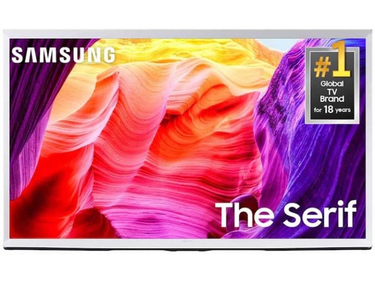 Samsung QLED 4K The Serif LS01D Series TV (2024) (Factory Reconditioned) - Image 1
