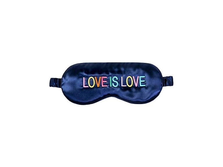 SLIP Slip Silk Sleep Mask, Love is Love (One - Image 1