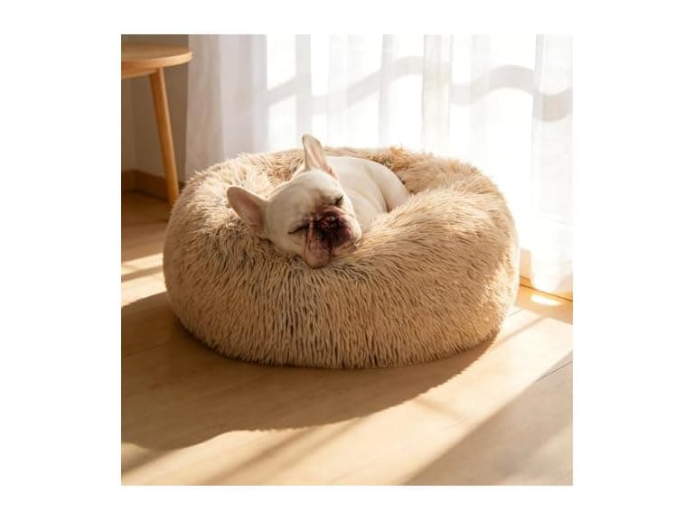 SAVFOX 23''x23'' Donut Dog Bed - Image 1