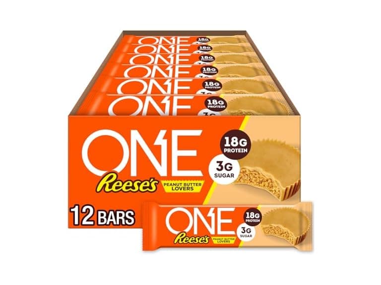 12Ct ONE Protein Bars, Reese's Peanut Butter Lovers - Image 1