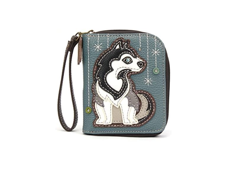 Chala Women (5"W x 0.5"D x 5.5"H) Zip Wallet - Image 1