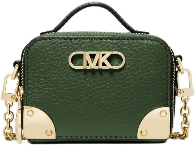 Michael Kors Estelle Micro Pebbled Leather Crossbody - Image 1