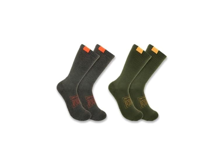 Carhartt Men Midweight Minimalism Crew Sock - Image 1